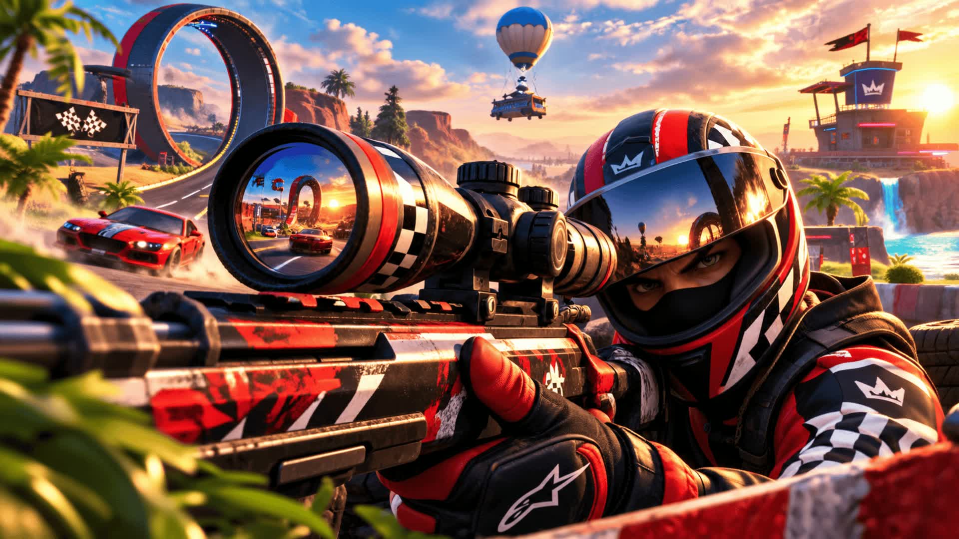 🚗 DRIVE GUN GAME 🔫 ONE SHOT M4R
