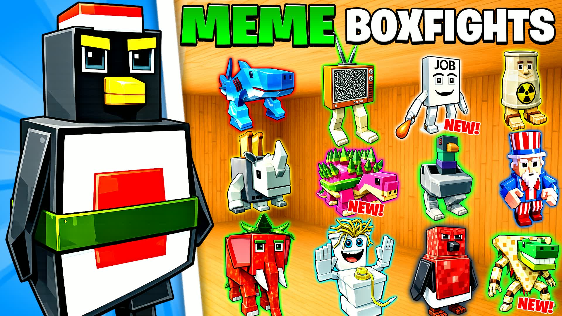 🧠BRAINROT BOX FIGHT CHARACTERS MEME BOX
