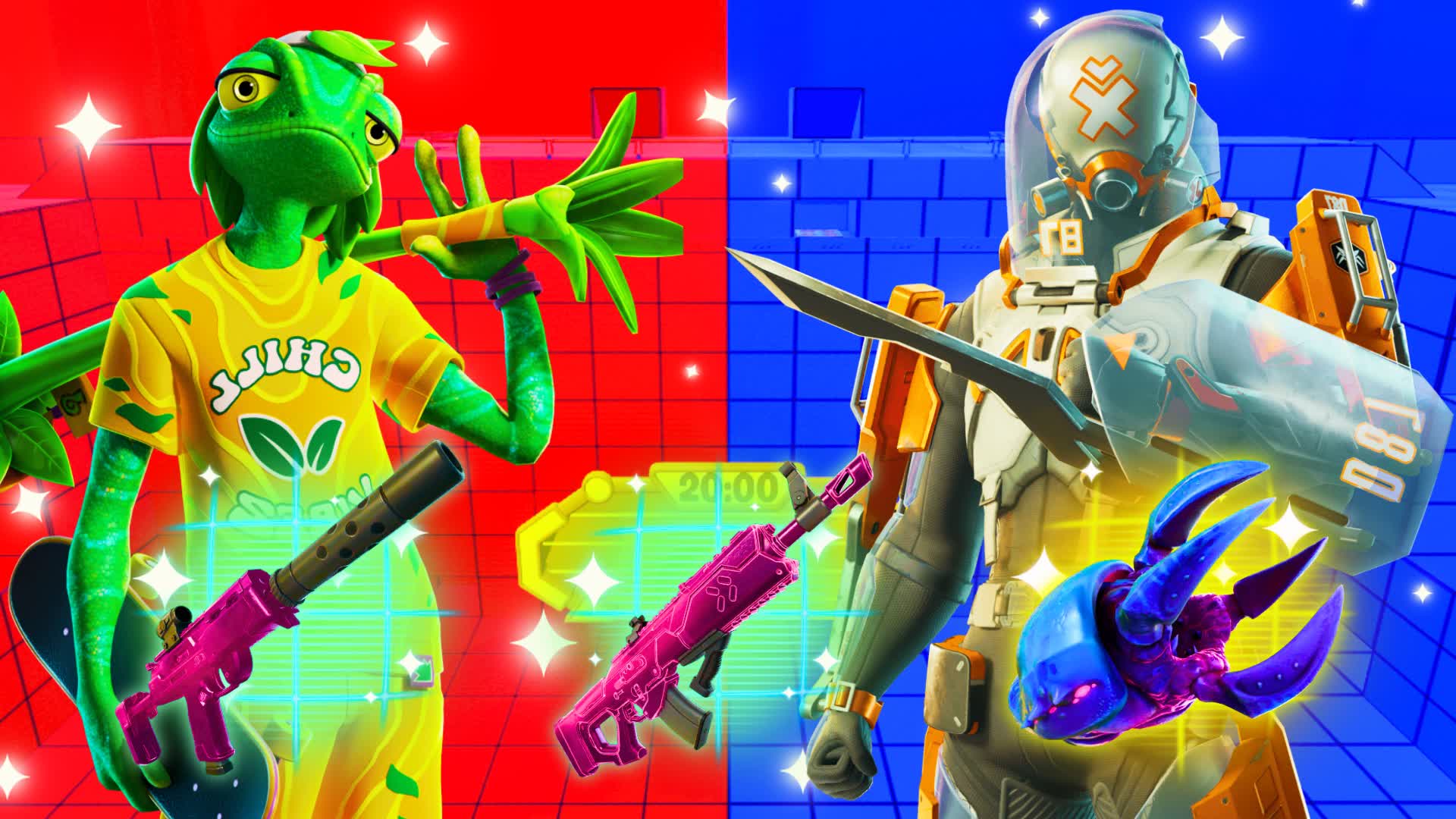 🐛BUGS VS HUMANS 👤 RED VS BLUE 🔴🔵