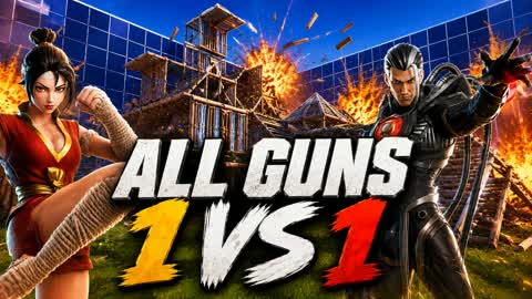 CRAZY 1V1 FFA - ALL GUNS & SECRETS