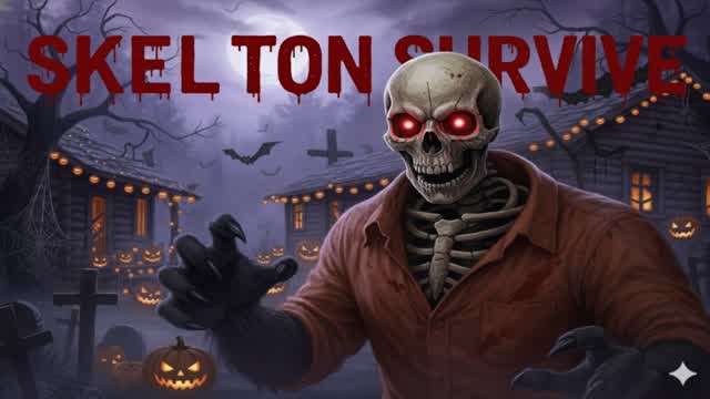 Halloween Skeleton Survive