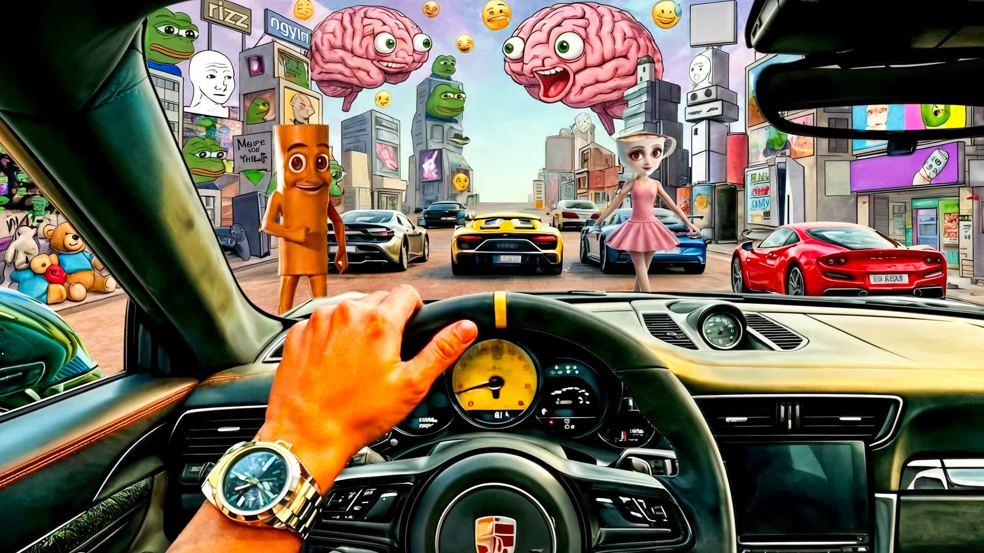 CRAZY GIGA DRIVE 🚗 DRIVING FFA