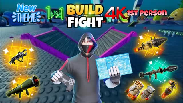 1V1 WITH EVERY GUN 🛸 BUILD FIGHT 📝