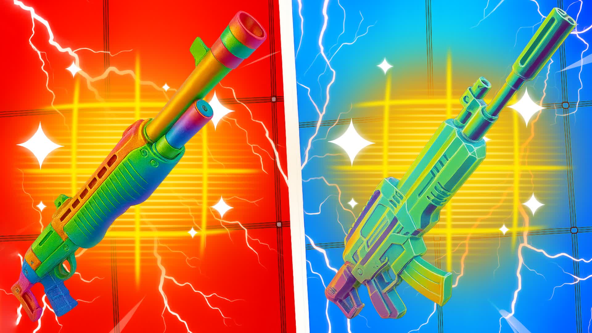 CRAZY RAINBOW RED VS BLUE 🔴🔵