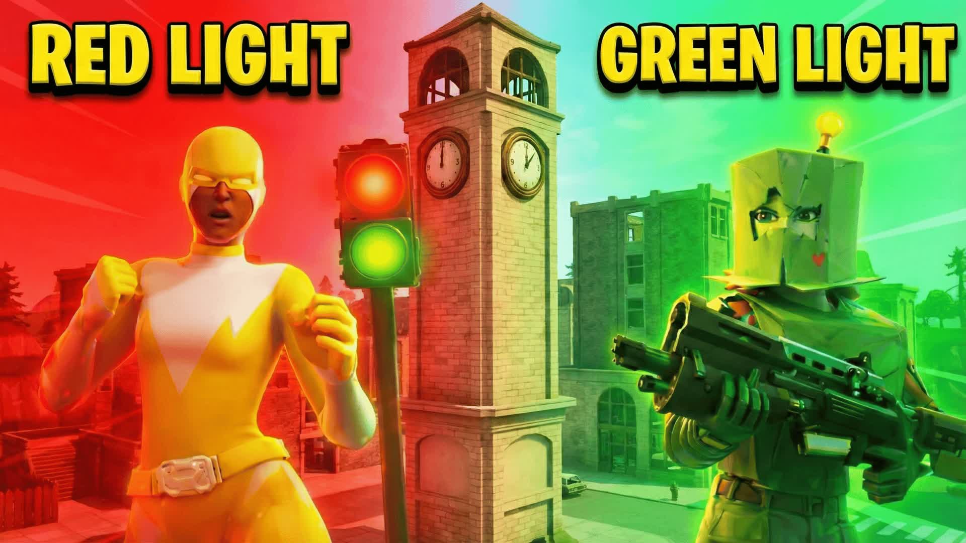 TILTED TOWERS: RED LIGHT GREEN LIGHT