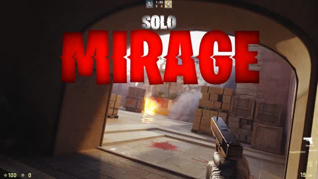 MIRAGE SOLO CSGO-FREE FOR ALL