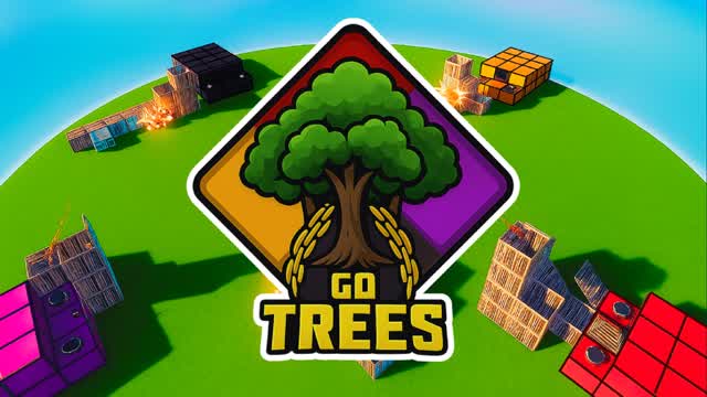 🌳 GO TREES! Zone Wars🌀2v2v2v2 DUOS