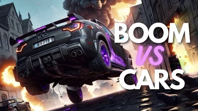 🎄💥CHRISTMAS BOOM VS CARS 🚘🎄