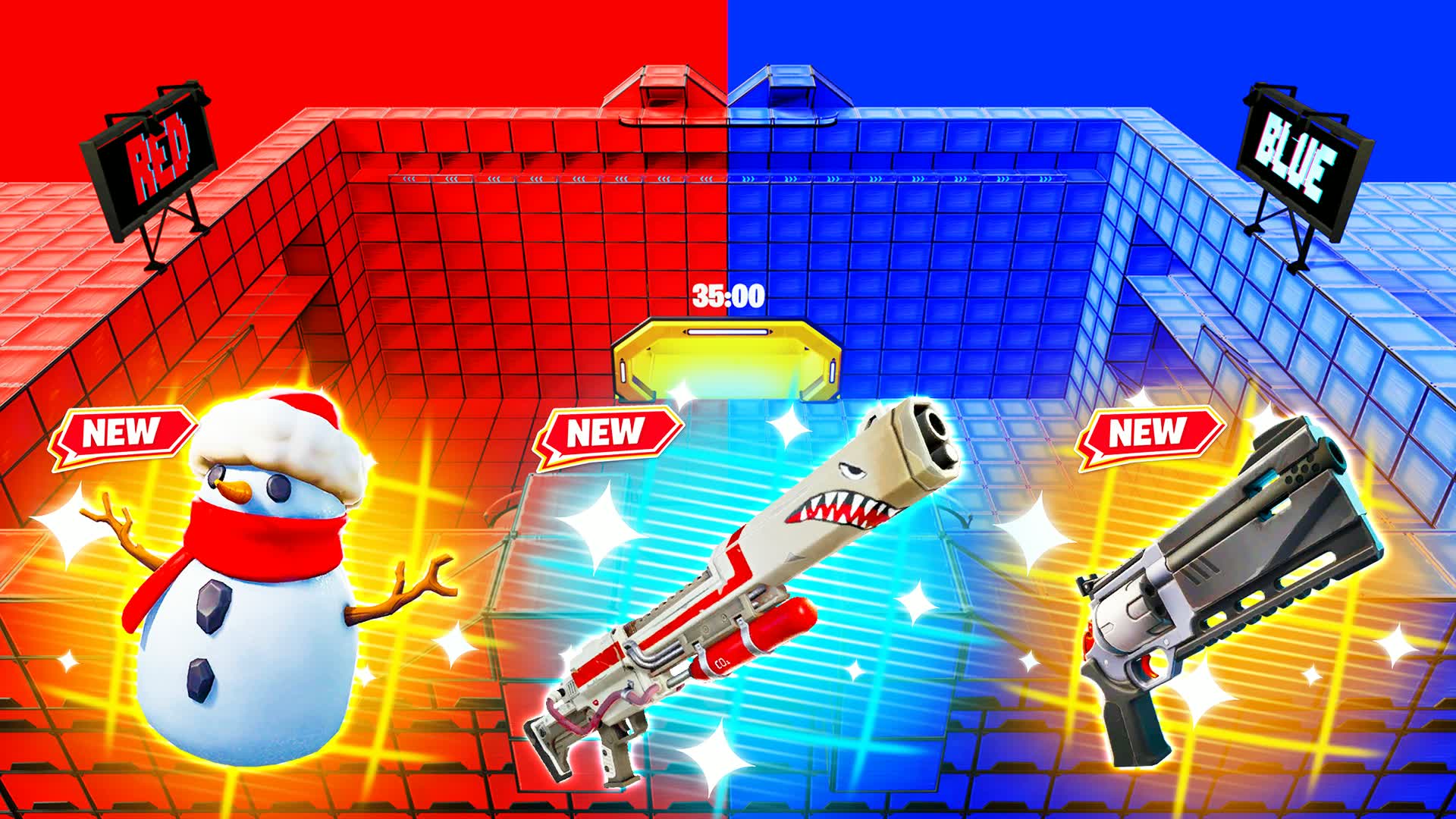 クレイジー レッドvs.ブルー 🔴🔵