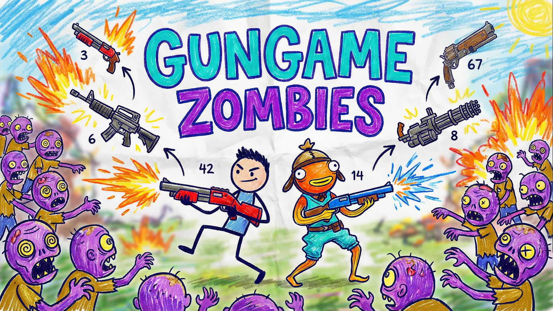 🧟🔫 Gun Game Zombies