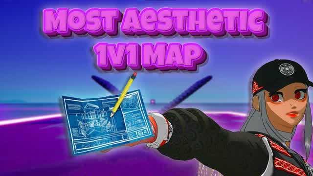 The Most Aesthetic 1v1 Map