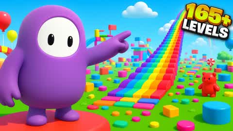 ⭐FUN PARKOUR 165+ LEVEL OBBY🌈🏆