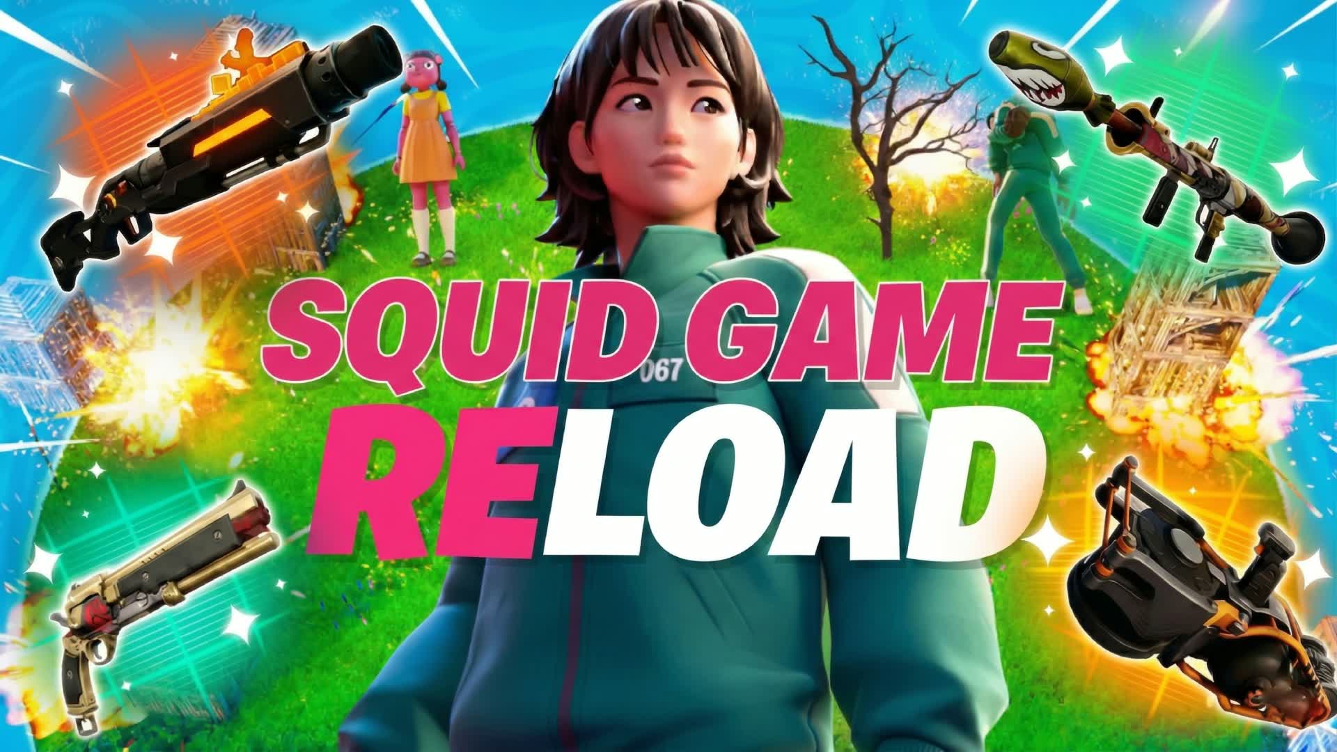 1対1対1 リロード🤪イカゲーム