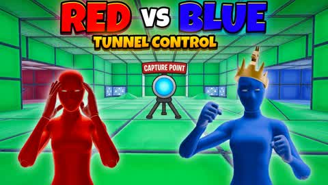 🔴RED VS BLUE: TUNNEL CONTROL🔵