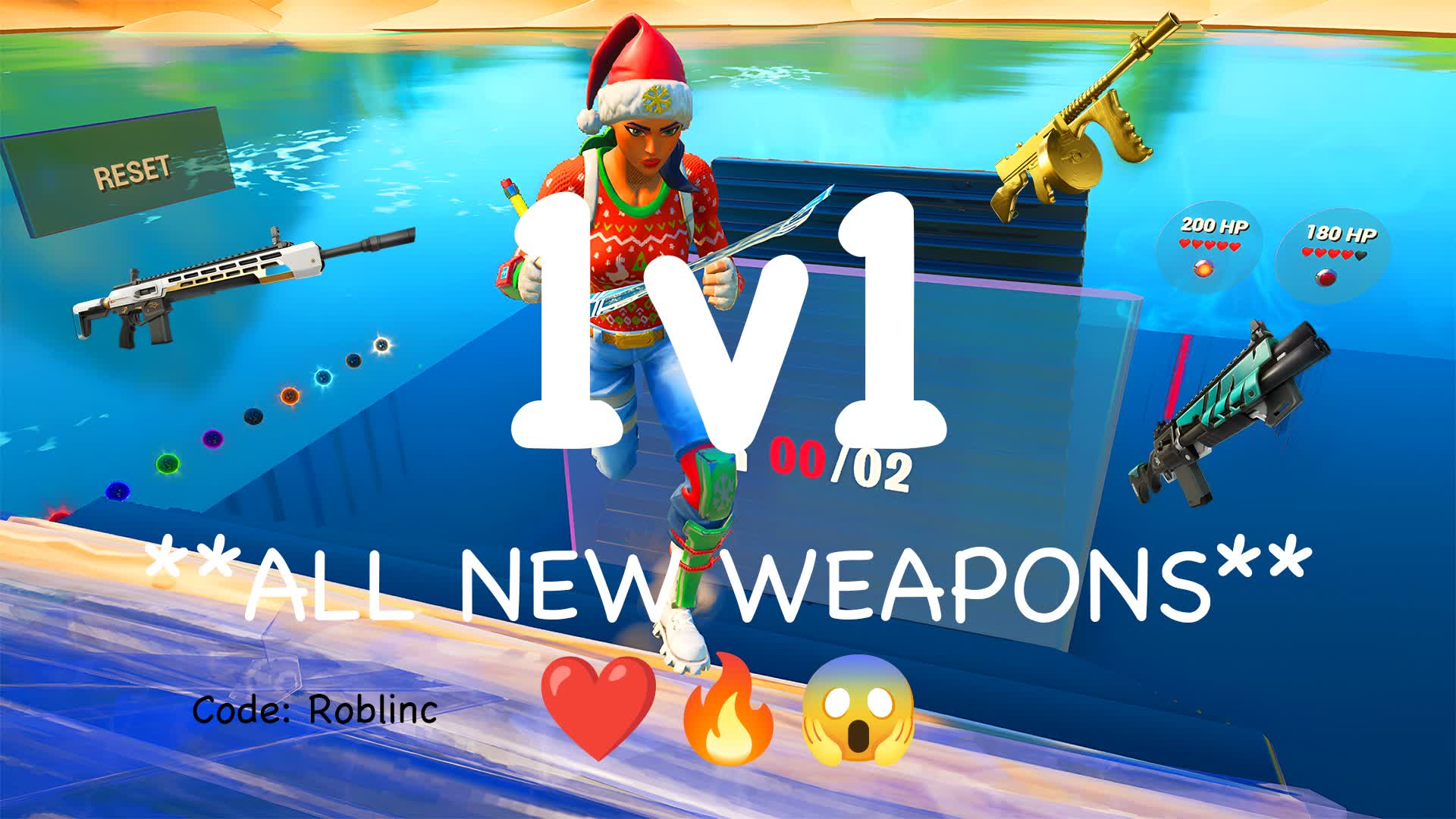 1v1 Build Fight **ALL NEW WEAPONS**