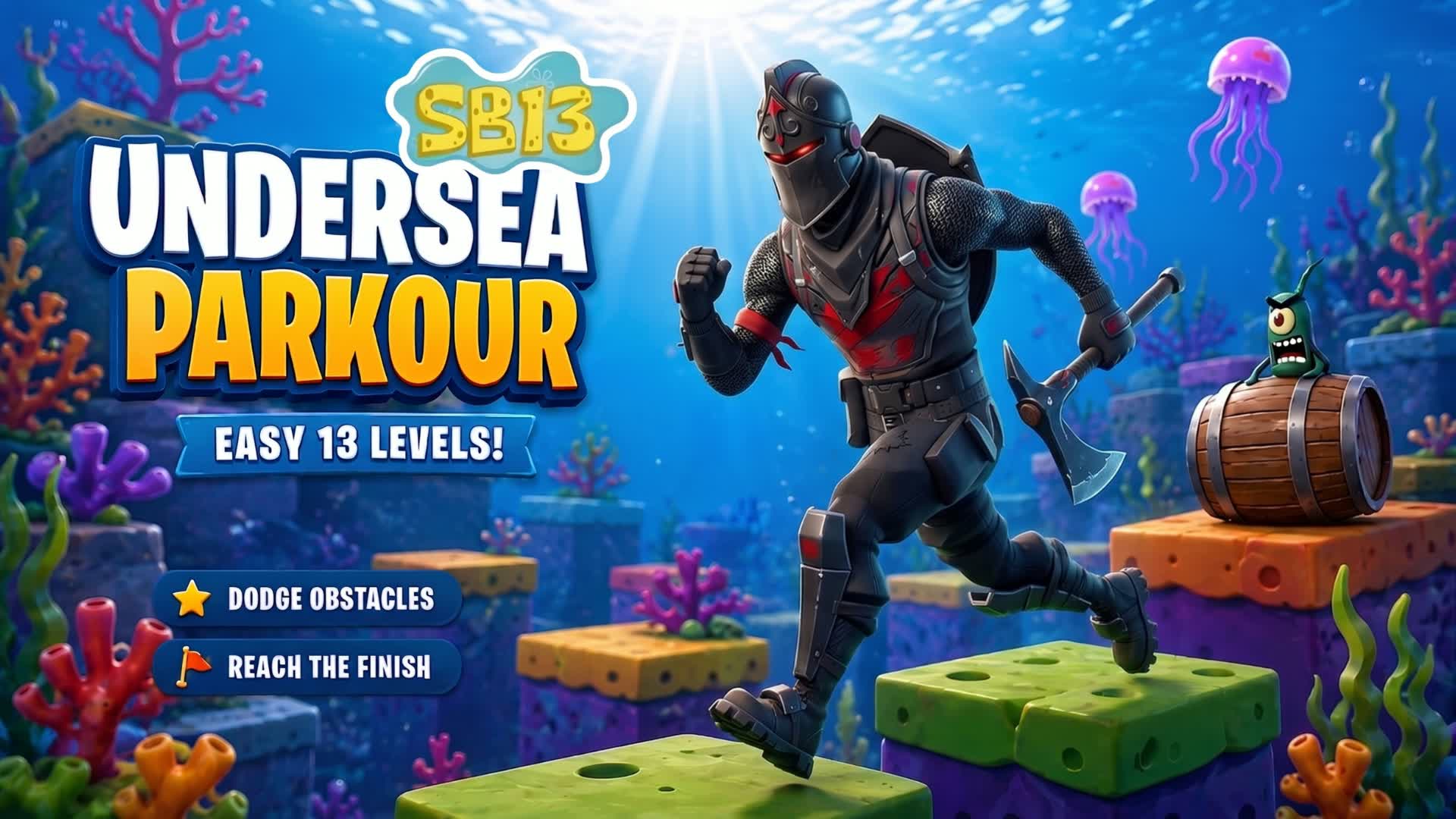 UNDERSEA PARKOUR ( SB13 ) 🔥قاع المحيط