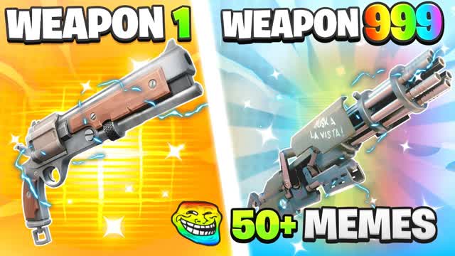 MEME GUN GAME 🤣 ONE SHOT 🎯 DRIVE