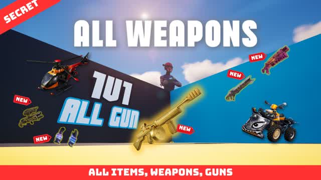 1V1 ALL GUNS WEAPONS & VEHICLES