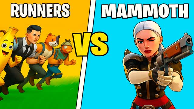 RUNNERS VS MAMMOTH