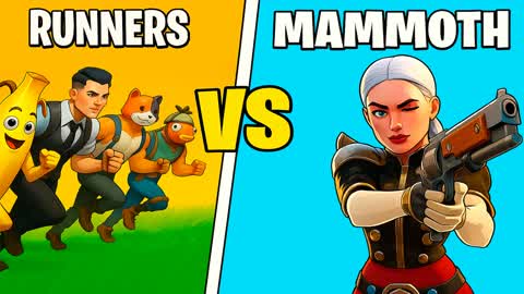 RUNNERS VS MAMMOTH