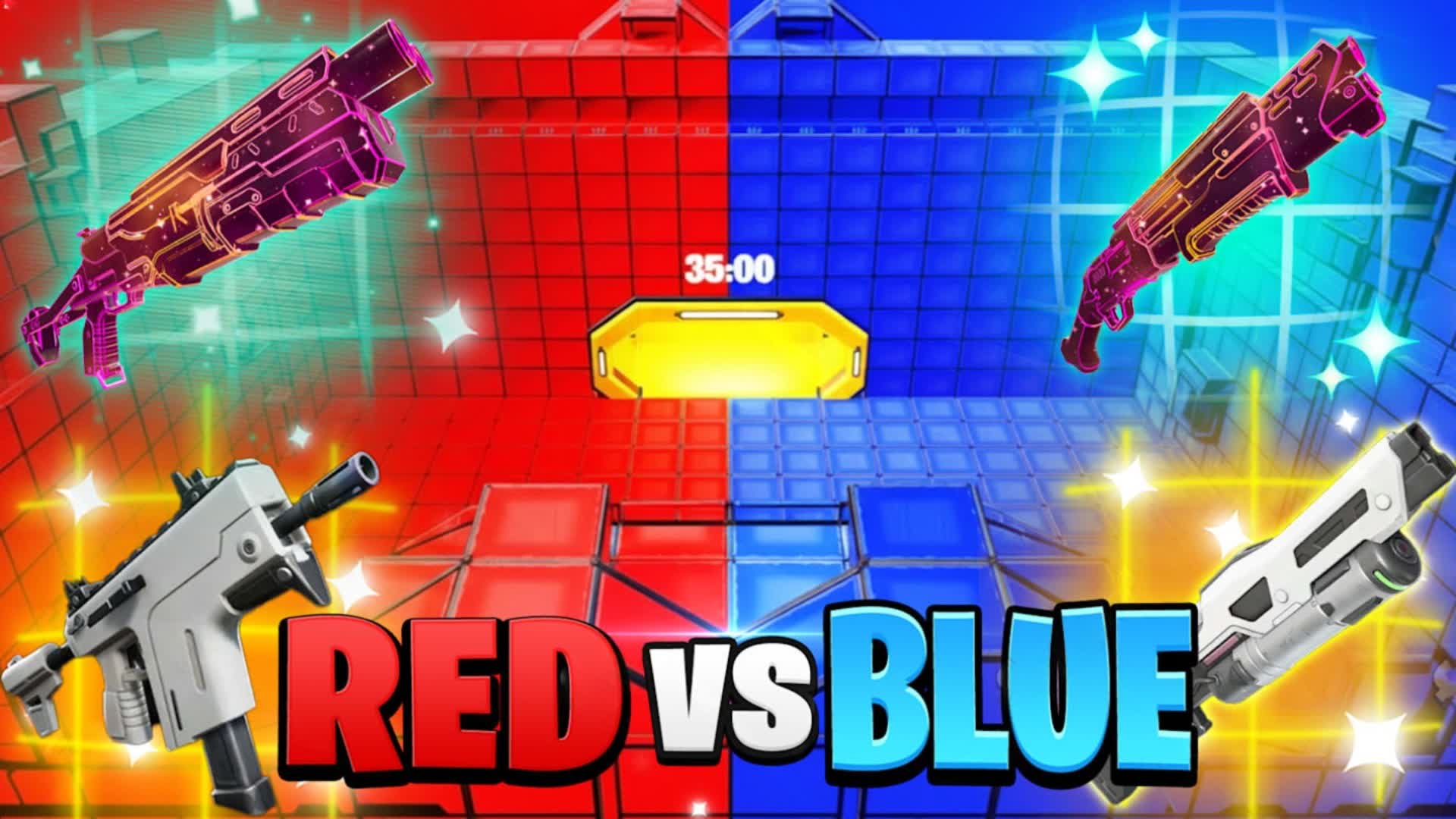 ABSOLUTE CRAZY RED VS BLUE 🔴🔵