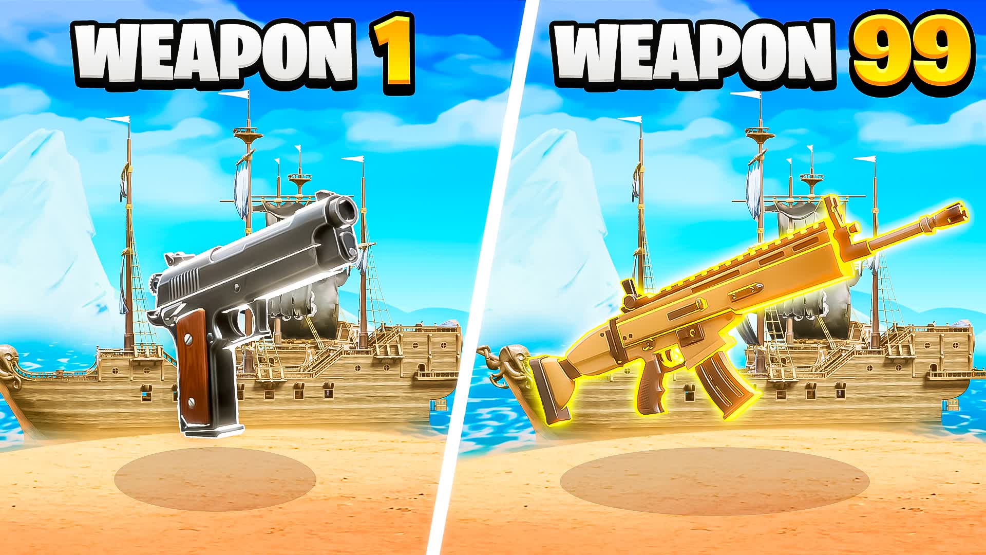 BOAT BATTLE INFINITE RANDOM GUN GAME 🛥️