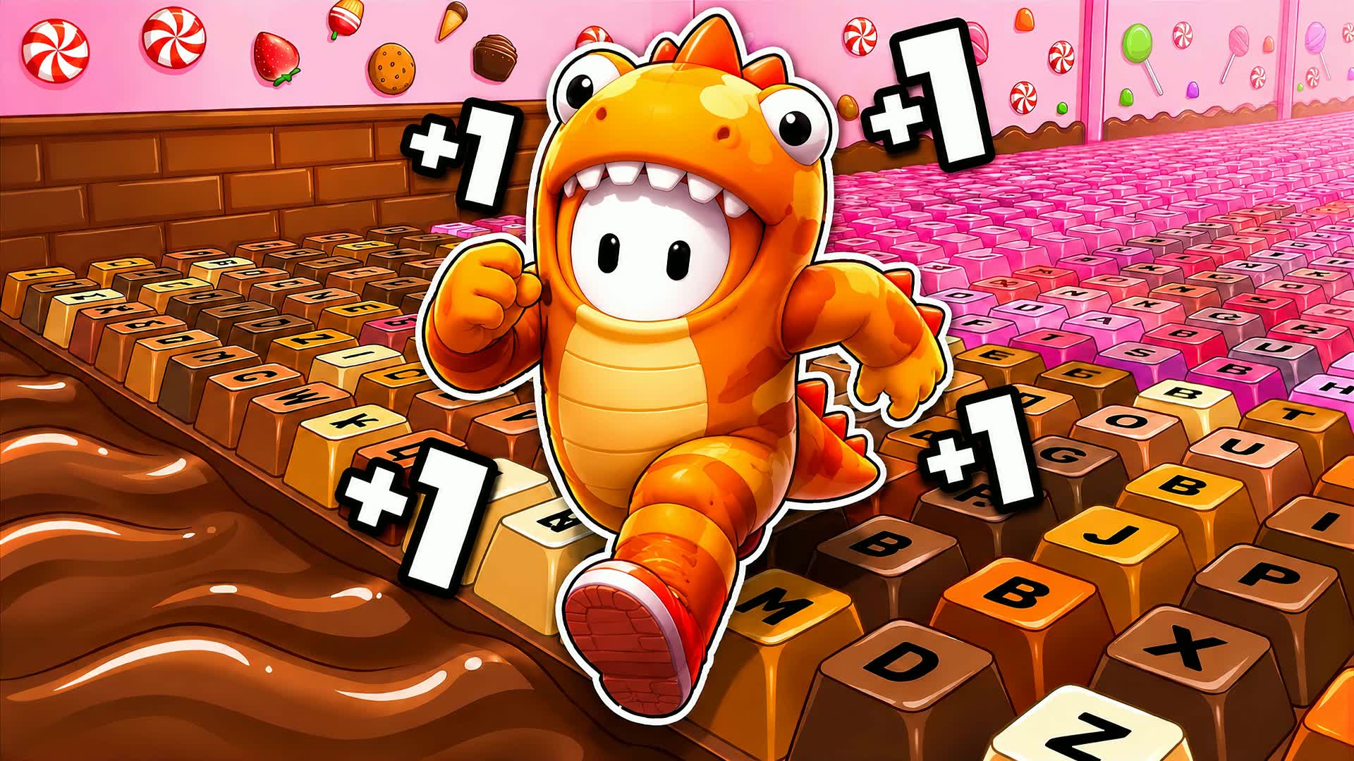 +1 Speed Keyboard Escape (Fall Guys )