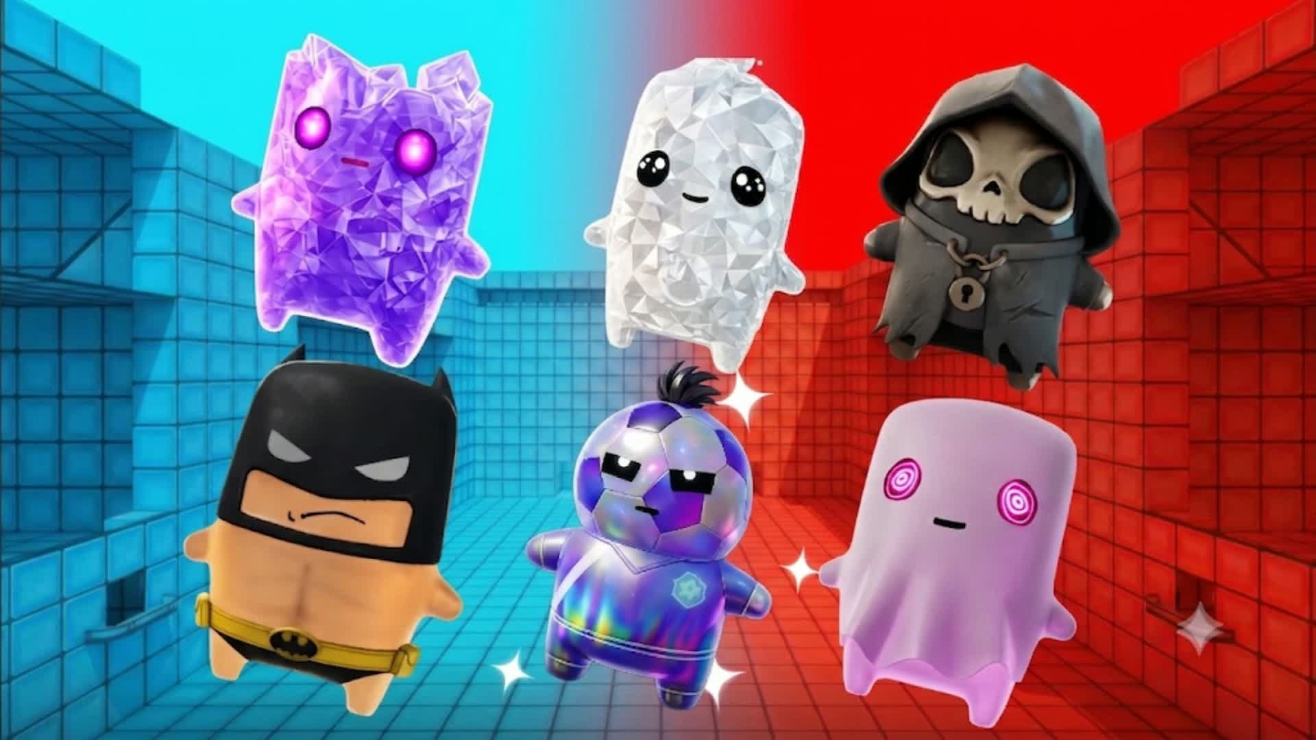 ROUGE EXTRÊME CONTRE BLEU — Fortnite Creative Insel