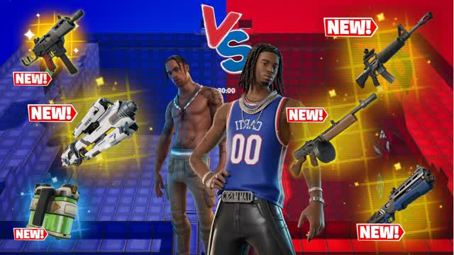 HARDCORE RED VS BLUE 🔴🔵