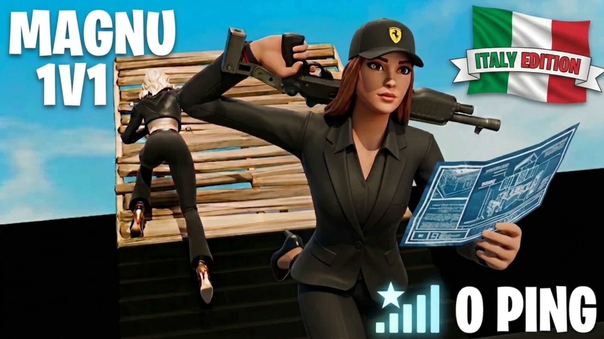 MAGNU 1V1 - Italy Build Fights — Fortnite island 1844-3451-5953 by Tiktok magnuuuuu