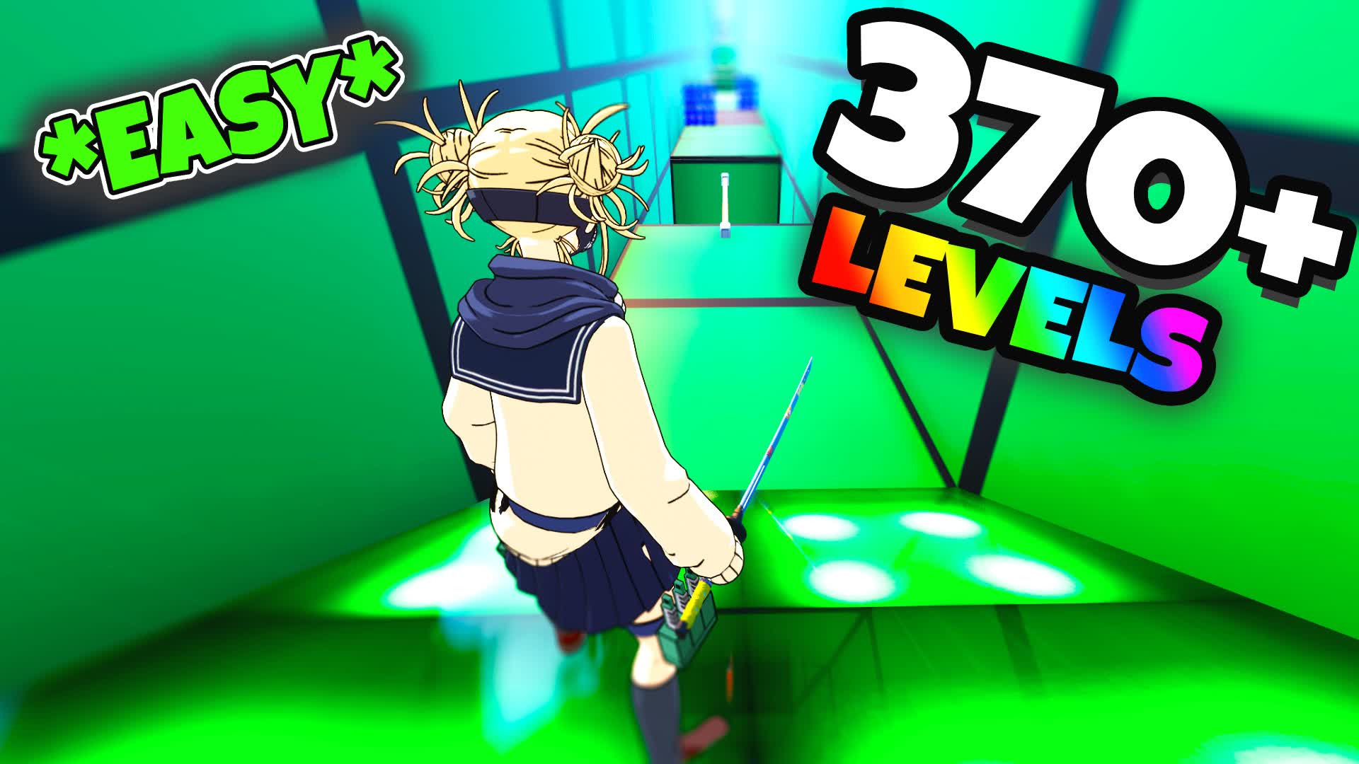 🌈MEGA RAINBOW PARKOUR 370+🌈