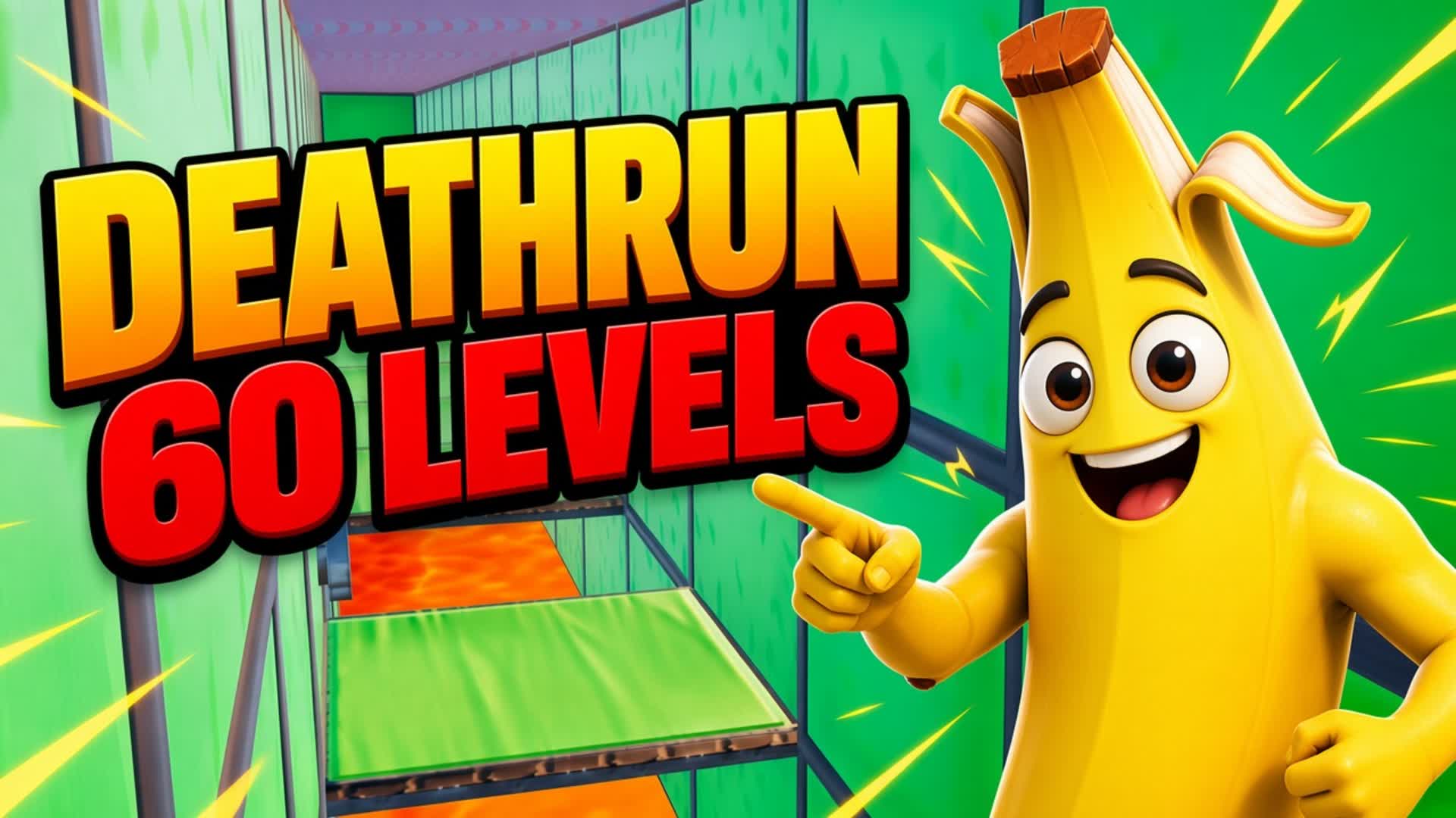60 LEVEL DEATHRUN 🔥 - Fortnite island 6055-1395-0182 by xSpartaSP