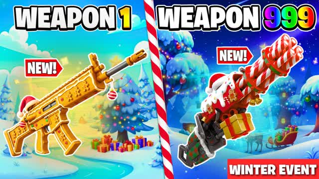 🎄SUPER CHRISTMAS GUN GAME🎄