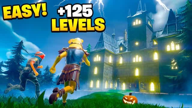 ⭐SPOOKY PARKOUR DEATHRUN!⭐