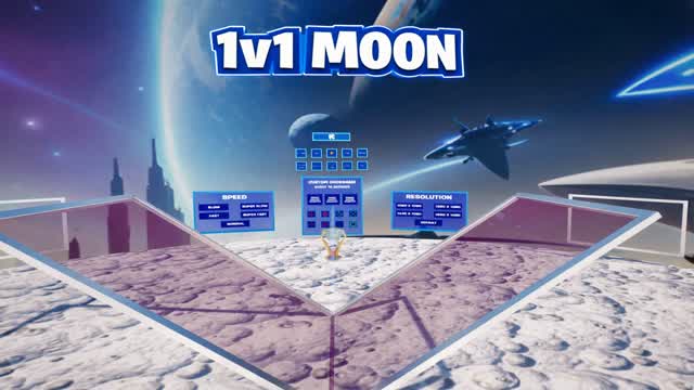 🔥 1V1 MOON – Build Fight 🌕