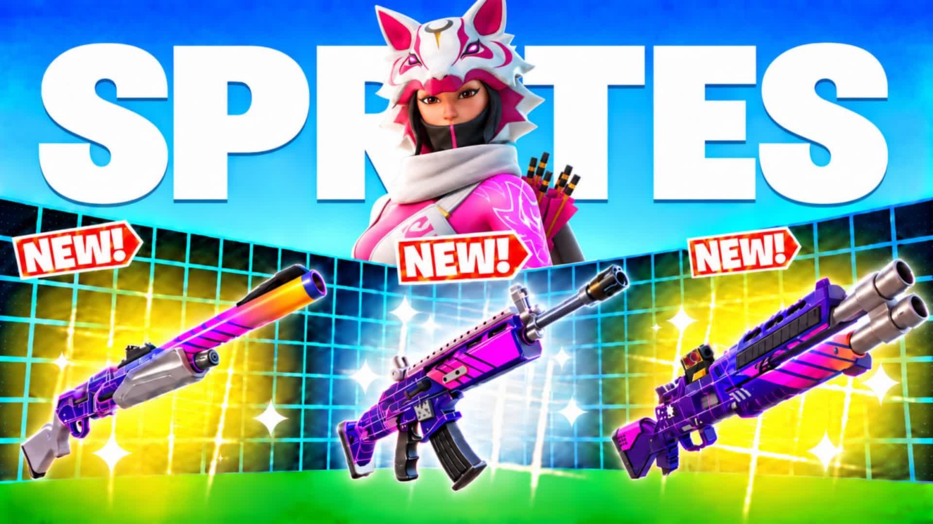 1V1 SPRITE ULTIMATE: ALL GUNS & CARS