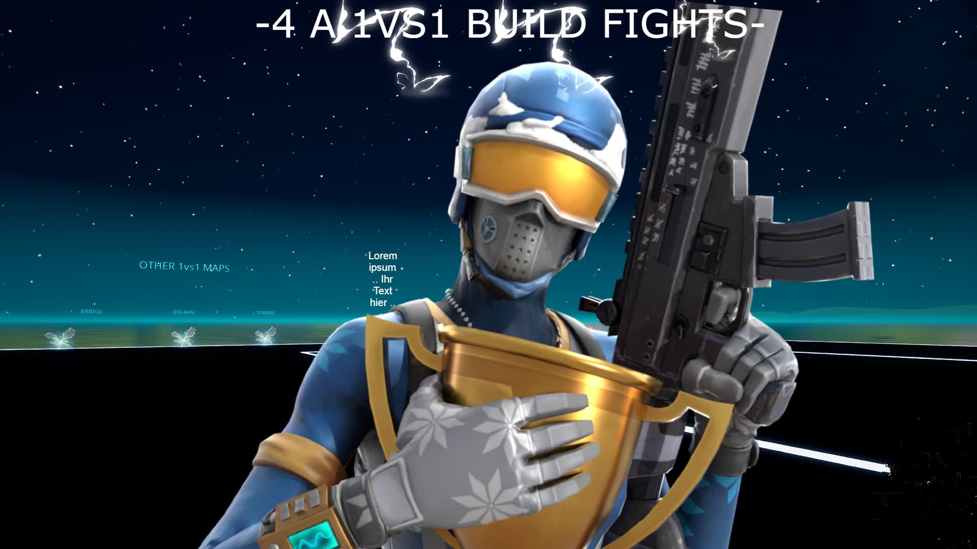 -4 A 1vs1 BUILD FIGHTS-