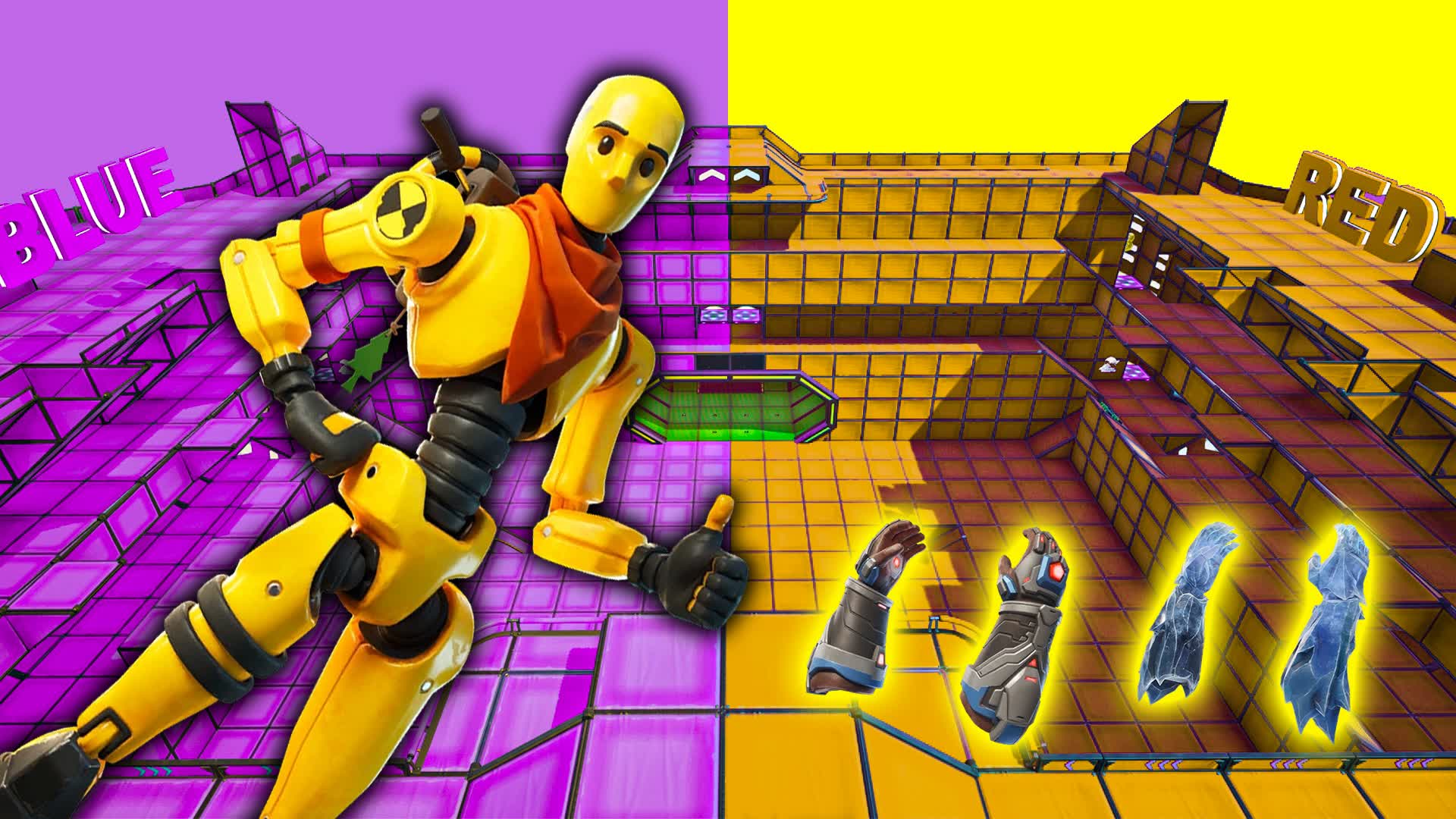 👑 BEST RED VS BLUE 🔴🔵 by DUMMY MAPS