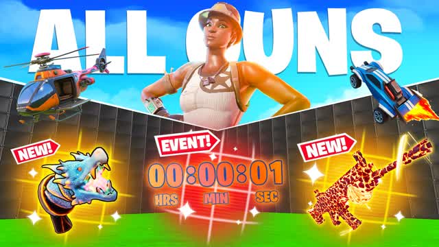 ULTIMATE 1V1 - ALL GUNS & RIDES