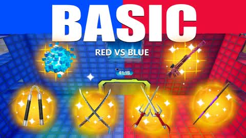BASIC TMNT RED VS BLUE 🔴 🔵