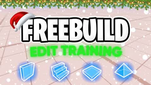 CHRISTMAS FREEBUILD MAP EDIT TRAINING 🎅