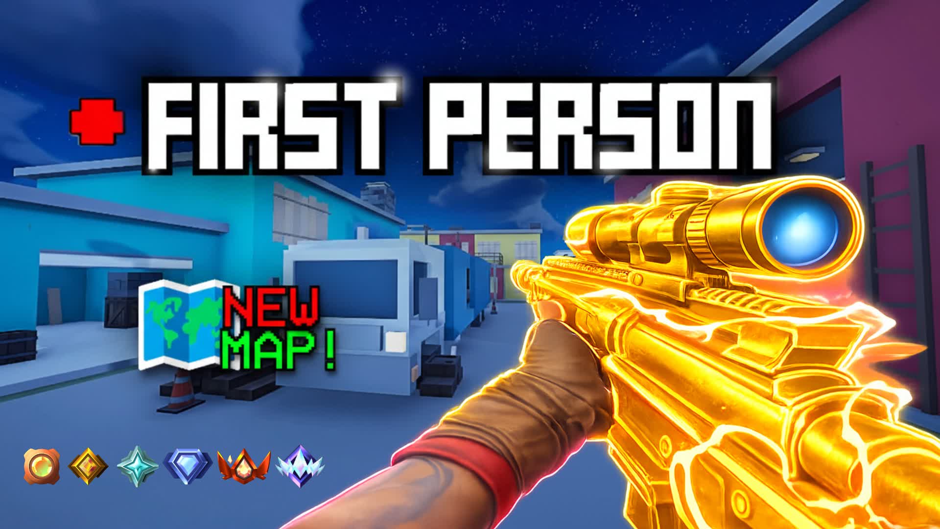 ⭐️FIRST PERSON GUN GAME-LIITTLETOWN