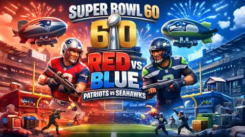 NEW ENGLAND vs SEATTLE RED vs BLUE NFL