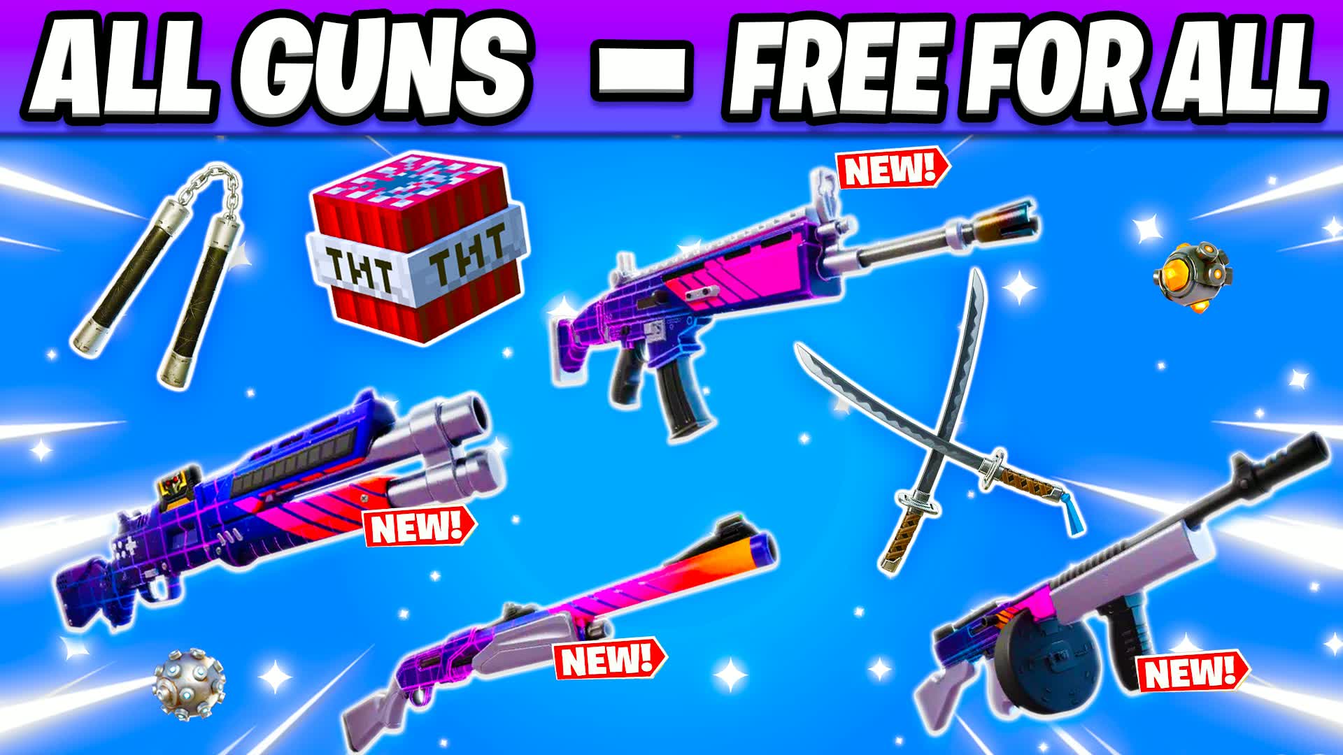 ULTRA⭐ALL GUNS - FREE FOR ALL CARS