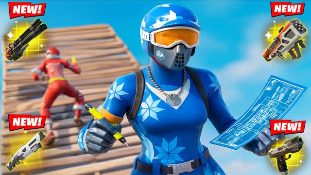 1v1 Build Fights!😍 NEW SEASON GUNS