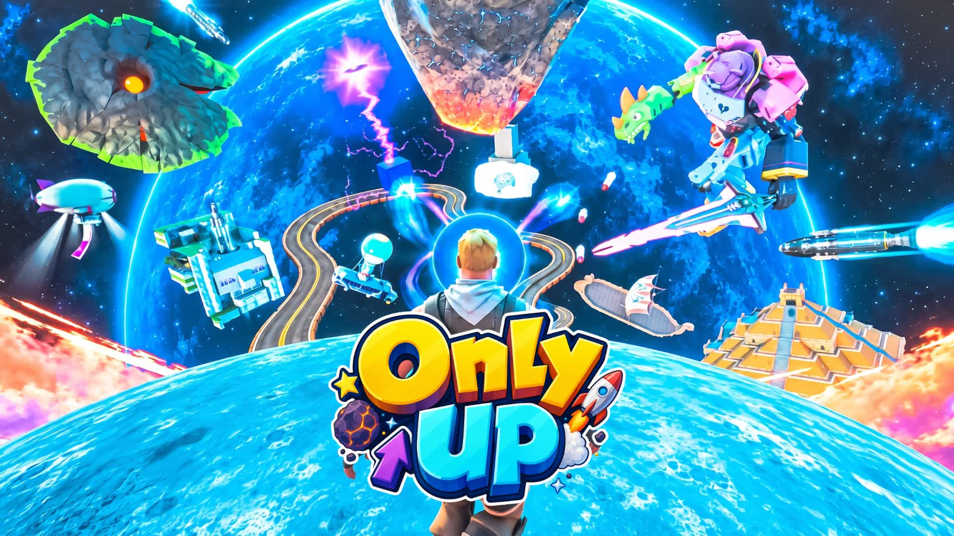 ONLY UP 🌌 ALL EVENTS 🌙 - Fortnite island 1484-4328-4605 by Haouuﱞ