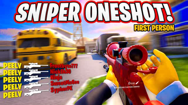 🥇FIRST PERSON🎯NUKETOWN SNIPER ONE SHOT