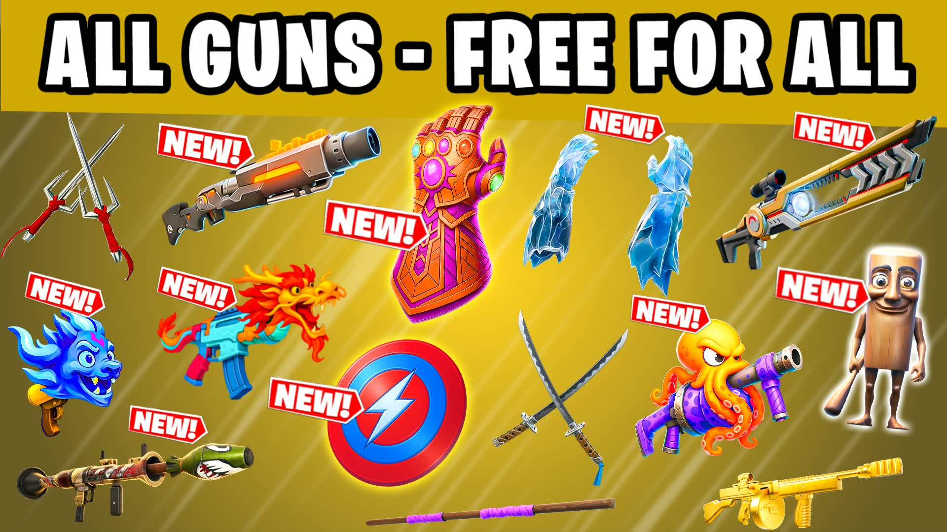 BRAINROT ⭐ALL GUNS - FREE FOR ALL
