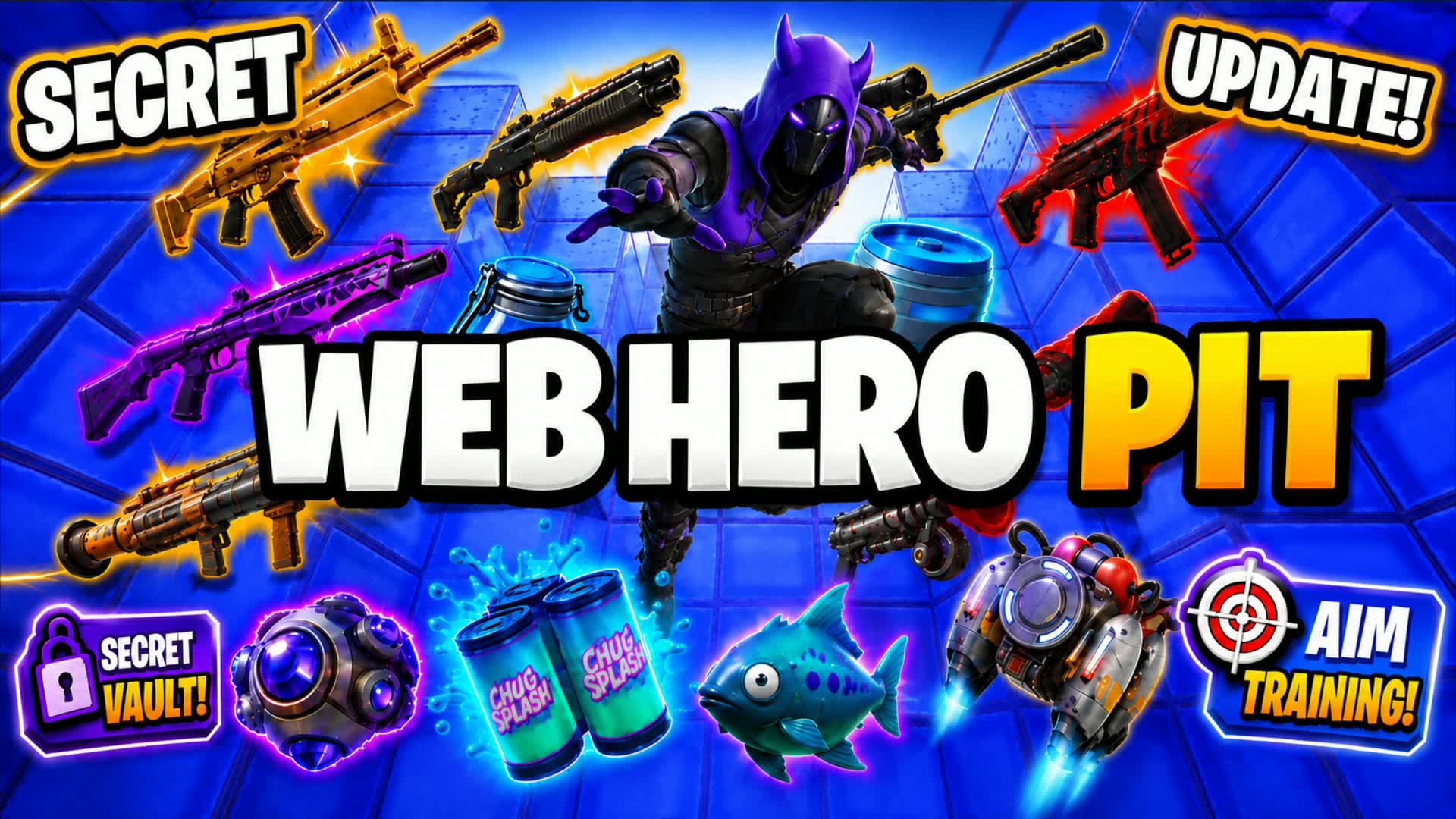 [NEW]🕸️WEB HERO PIT: NEW SECRETS🤫