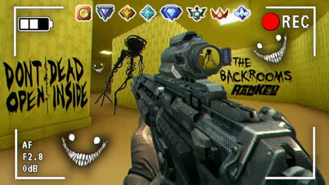 😱THE BACKROOMS GUN GAME🔫ONE SHOT🎯FPS